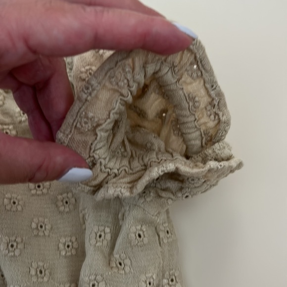 Rylee + Cru Embroidered Ruffled Mock Neck - Picture 8 of 8